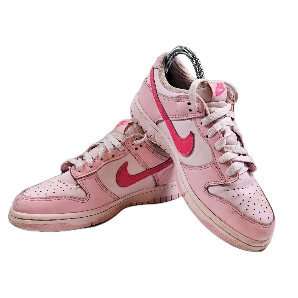 Nike Dunk Low Triple Pink Trainers Sneakers Shoes DH9765-600 Casual Girls' 5Y‎